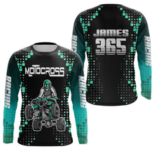 Load image into Gallery viewer, ATV Motocross Racing Jersey Youth Men Kid Women Upf30+ Custom ATV Quad Bike Riding Shirt MX09