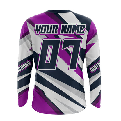 Custom Motocross Jersey Upf30+ Youth Men Women Kid Dirt Bike Shirt Racing Off-Road XM30
