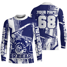 Load image into Gallery viewer, Custom ATV Racing Jersey Youth UPF30+ Quad Bike Shirt Men Kid Off-Road ATV Racing Jersey MX18