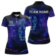 Load image into Gallery viewer, Lion Bowling Shirts for Men Women Team Custom Bowling Polo and Quarter Zip MBL128