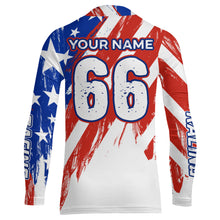 Load image into Gallery viewer, ATV Motocross Jersey American Flag Upf30+ ATV Quad Bike Shirt Men Kid ATV Racing Jersey MX30