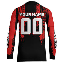 Load image into Gallery viewer, ATV Motocross Racing Jersey Red Upf30+ Quad Bike Shirt Kid Men ATV Jersey Riding Shirt MX33