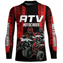 Load image into Gallery viewer, ATV Motocross Racing Jersey Red Upf30+ Quad Bike Shirt Kid Men ATV Jersey Riding Shirt MX33