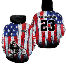 Load image into Gallery viewer, Motocross Hoodie For Biker Motorcycle Racing Men Women US Dirt Bike Hoodie MH09