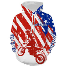 Load image into Gallery viewer, Motocross Racing Hoodie Custom Dirt Bike Hoodie For Men Women Hoodie For Biker MH23