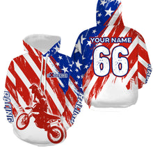 Load image into Gallery viewer, Motocross Racing Hoodie Custom Dirt Bike Hoodie For Men Women Hoodie For Biker MH23