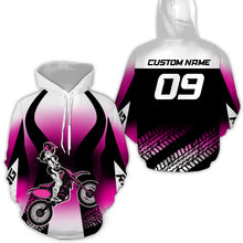 Load image into Gallery viewer, Motocross Racing Hoodie Jersey Custom For Men Women Dirt Bike Hoodie Zip MH128