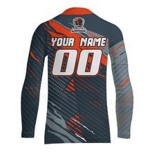 Load image into Gallery viewer, Orange Dirt Bike Jersey Youth Men Women UPF30+ Motocross Racing Shirt MX Extreme Off-road XM44