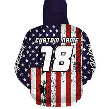 Load image into Gallery viewer, Patriotic Motocross Racing Hoodie Jersey for Men Women Dirt Bike Motorcycle Hoodie MH31