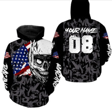 Load image into Gallery viewer, American Flag Motocross Racing Hoodie Jersey for Men Women Dirt Bike Hoodie MH34