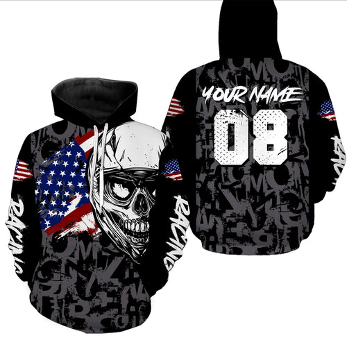 American Flag Motocross Racing Hoodie Jersey for Men Women Dirt Bike Hoodie MH34