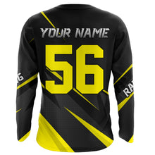 Load image into Gallery viewer, Motocross Racing Jersey Yellow Men Kid Upf30+ Dirt Bike Shirt Off-Road Racing Jersey XM248