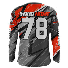 Load image into Gallery viewer, Red Motocross Racing Jersey Kid Women Men Dirt Bike Shirt Upf30+ Off-Road Riding Shirt XM249