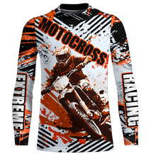 Load image into Gallery viewer, Motocross Racing Jersey Men Kid MX Custom UV Protective Youth Dirt Bike Off-road Shirt XM64