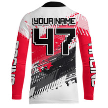 Load image into Gallery viewer, Motocross Racing Jersey Pink Girl Women UPF30+ Dirt Bike Shirt Off-Road MX Racing Jersey XM219