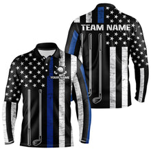 Load image into Gallery viewer, Custom American Flag Golf Polo Shirt Patriotic for Men Women Golf Polo Shirt MMG07