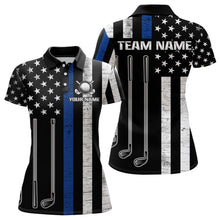Load image into Gallery viewer, Custom American Flag Golf Polo Shirt Patriotic for Men Women Golf Polo Shirt MMG07