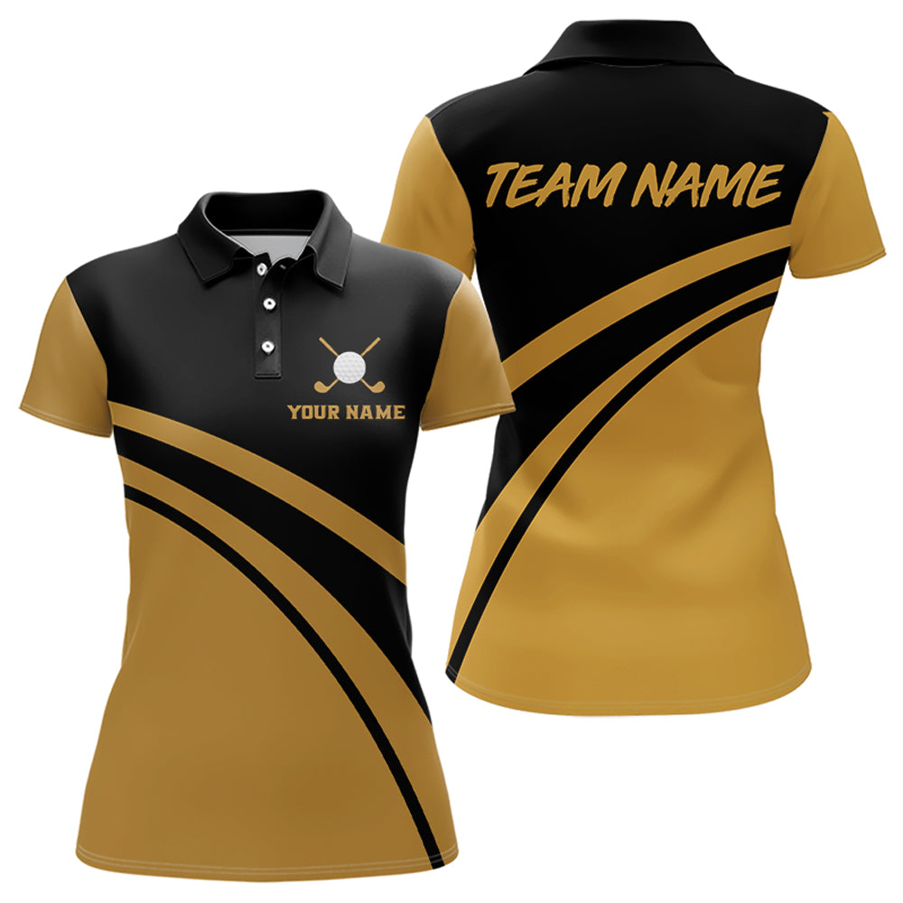 Custom Golf Polo Shirt for Men Women Golf Polo Shirt Yellow Golf Polo MMG12