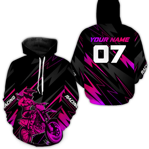 Motocross Racing Hoodie Jersey Men Women Motorcycle Dirt Bike MX Hoodie Zip MH142