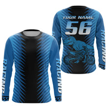 Load image into Gallery viewer, Custom Dinosaur Motocross Jersey Dirt Bike Jersey Men Kid Women Upf30+ Riding Shirt XM355