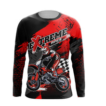 Load image into Gallery viewer, Red Motocross Jersey Men Kid UPF30+ Custom Dirt Bike Shirt Extreme MX Off-Road Jersey Motorcycle XM26