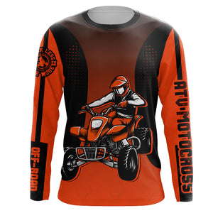 ATV Motocross Jersey Men Kid UPF30+ ATV Quad Bike Shirt Off-Road ATV Racing Jersey MX04