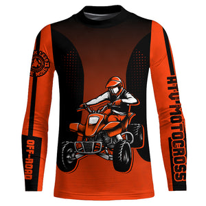 ATV Motocross Jersey Men Kid UPF30+ ATV Quad Bike Shirt Off-Road ATV Racing Jersey MX04