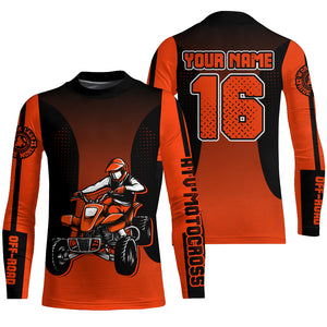 ATV Motocross Jersey Men Kid UPF30+ ATV Quad Bike Shirt Off-Road ATV Racing Jersey MX04