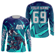 Load image into Gallery viewer, ATV Motocross Jersey Men Kid Women UPF30+ Quad Bike Shirt Off-Road ATV Racing Jersey MX07