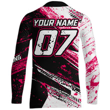 Load image into Gallery viewer, MX Racing Jersey Biker Girl Motocross Shirt UPF30+ Off-Road Youth Dirt Bike Motorcycle XM169