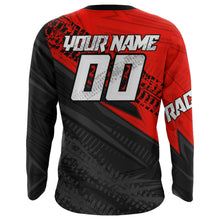 Load image into Gallery viewer, Red Motocross Racing Jersey Upf30+ Kid Men Women Dirt Bike Shirt Off-road Jersey XM285