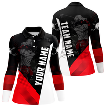 Load image into Gallery viewer, Custom Red Golf Polo Shirts for Men and Women&#39;s Matching Golf Shirts for Golfer MMG57