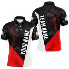 Load image into Gallery viewer, Custom Red Golf Polo Shirts for Men and Women&#39;s Matching Golf Shirts for Golfer MMG57
