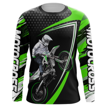 Load image into Gallery viewer, Motocross Racing Jersey UPF30+ Youth Motorcycle Dirt Bike Jersey Off-Road Shirt Kid Men XM173