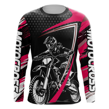 Load image into Gallery viewer, Motocross Racing Jersey Women Kid Girl Upf30+ Dirt Bike Shirt Off-Road MX Jersey XM273