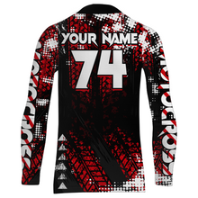 Load image into Gallery viewer, Motocross Jersey Red UPF30+ Youth Xtreme Dirt Bike Shirt Kids Men Off-road MX Racing XM135