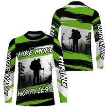 Load image into Gallery viewer, Hiking Shirt For Men Women Upf30+ Green Hiking Shirts Short &amp; Long Sleeved Clothes HM14