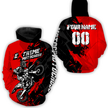 Load image into Gallery viewer, Motocross Racing Hoodie Motorcycle Jersey for Men Women Dirt Bike Hoodie Zip MH67