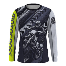 Load image into Gallery viewer, Motocross Racing Jersey UPF30+ Dirt Bike Off-Road Shirt Youth Men Kid Motorcycle Shirt XM235