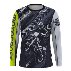 Motocross Racing Jersey UPF30+ Dirt Bike Off-Road Shirt Youth Men Kid Motorcycle Shirt XM235