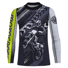 Load image into Gallery viewer, Motocross Racing Jersey UPF30+ Dirt Bike Off-Road Shirt Youth Men Kid Motorcycle Shirt XM235