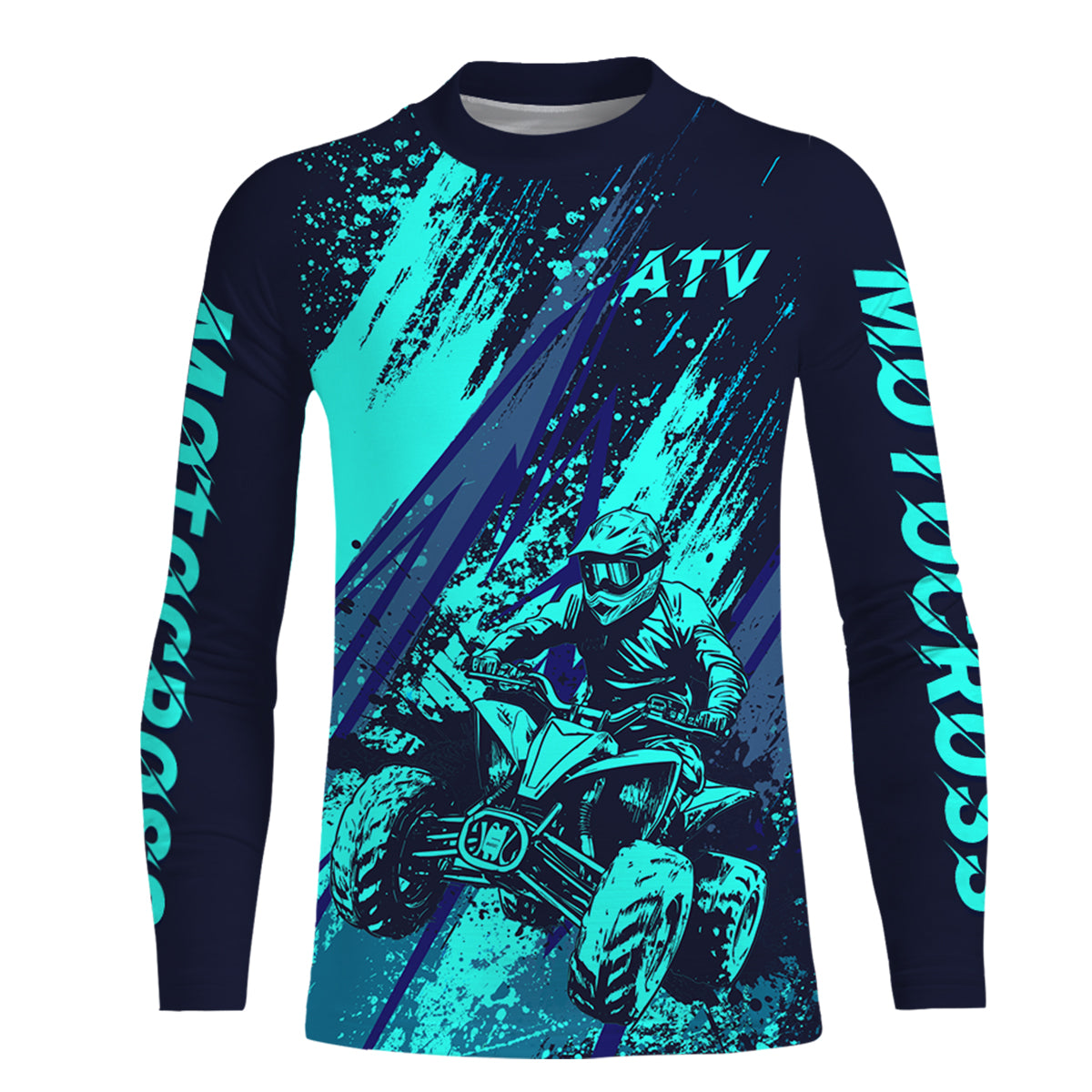 ATV Motocross Racing Jersey UPF30+ Kid Men Women Quad Bike Shirt ATV Off-Road Jersey MX64