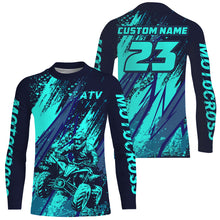 Load image into Gallery viewer, ATV Motocross Racing Jersey UPF30+ Kid Men Women Quad Bike Shirt ATV Off-Road Jersey MX64