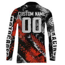 Load image into Gallery viewer, Motocross Racing Jersey Red Upf30+ Dirt Bike Shirt Men Women Kid Off-road Riding Jersey XM250