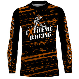 Motocross Racing Jersey Youth UPF30+ Dirt Bike Off-road MX Shirt Men Kid Women XM186