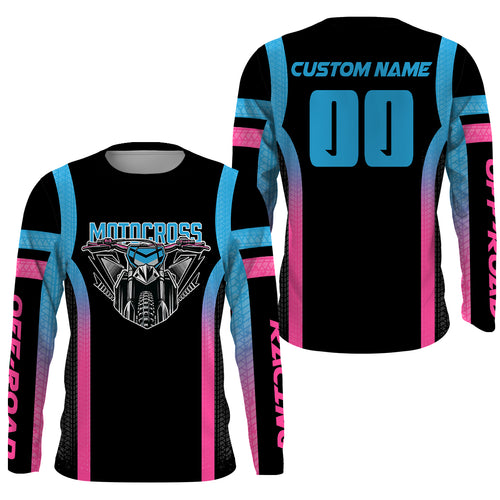 Motocross Racing Jersey Upf30+ Dirt Bike Shirt Kid Women Men Motorcycle Off-road Jersey XM257