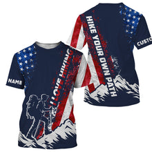 Load image into Gallery viewer, Hiking Shirt Patriotic Men Women Upf30+ American Short &amp; Long Sleeve Hiking Shirts HM12