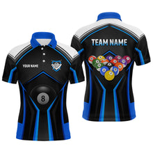 Load image into Gallery viewer, Billiard Jersey 8 Ball Pool Men Custom Billiard Shirt for Men Billiard Team Jersey Polo &amp; 1/4 Zip NNT33