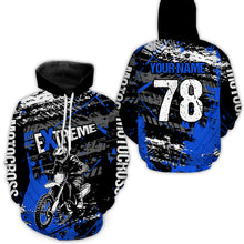 Load image into Gallery viewer, Custom Motocross Hoodie Jersey Youth Dirt Bike Motorcycle Hoodie Shirt for Men Women HOT01
