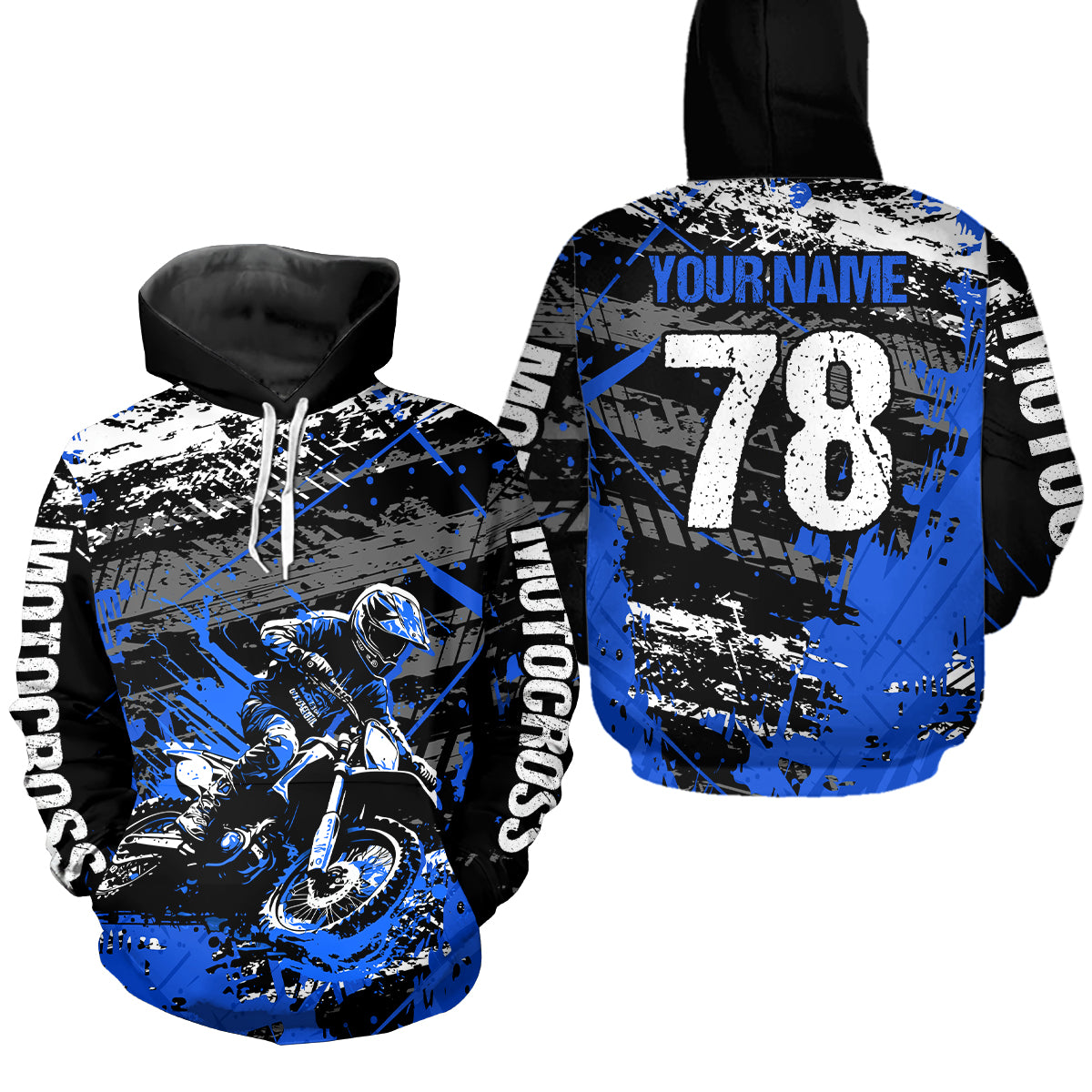 Custom Youth Motocross Hoodie Sweatshirts Dirt Bike Hoodies for Kid Adult Motorcycle Hoodie HOT14